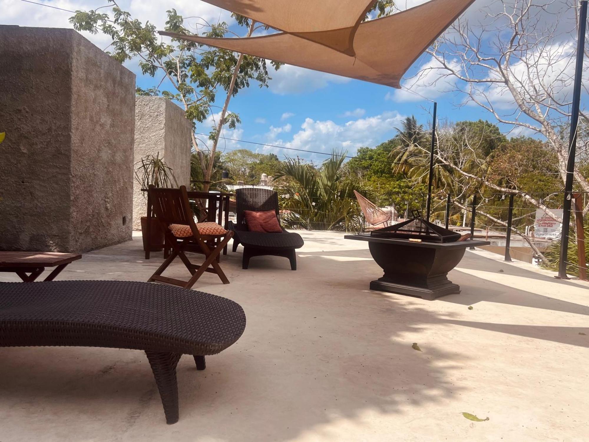 Elmar Hostel Bacalar Exterior foto